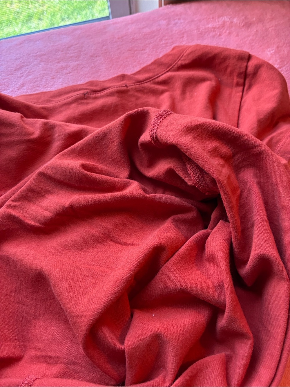 Bundle Of 3, Cotton Blend Women’s Tops In Size Small- 2 V-Necks & A Coral Tank - Picture 7 of 14
